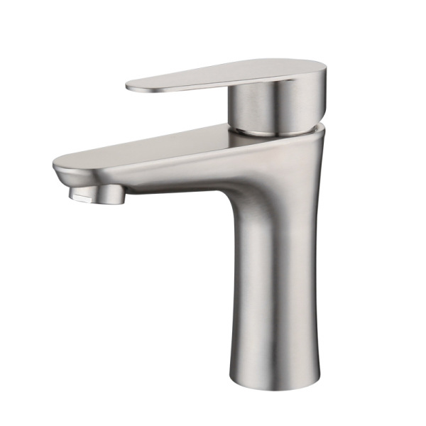 Bathroom sink under faucet basin