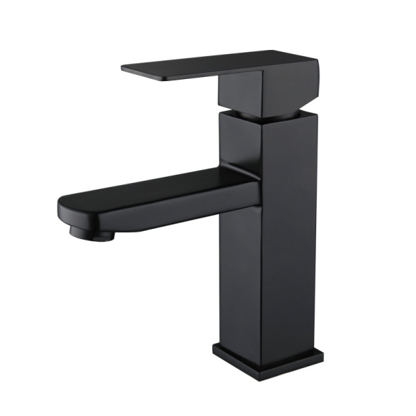 Black wash basin faucet