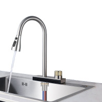copy of copy of Pull type rain waterfall single hole faucet