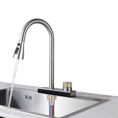 copy of copy of Pull type rain waterfall single hole faucet
