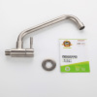 Kitchen water tank with single cold tap into wall‘s