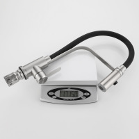 Telescopic silica gel universal sink faucet