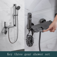 Easy shower with piano keys