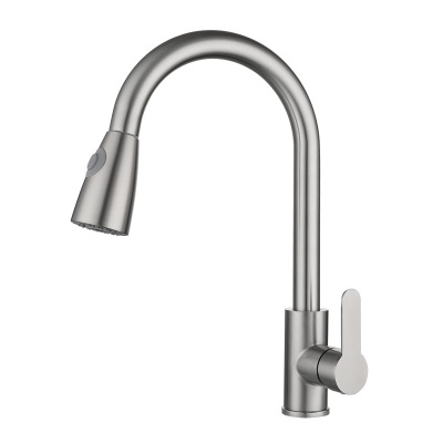 Heavy kitchen puller faucet