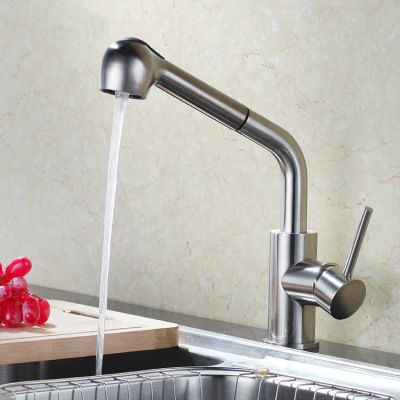 Kitchen draw faucet wire drawing
