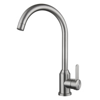 Kitchen faucet hot and cold ball drawing