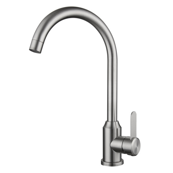 Kitchen faucet hot and cold ball drawing
