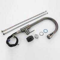 Kitchen faucet pull type