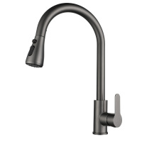 Kitchen faucet pull type