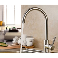 Lead-free stainless steel faucet