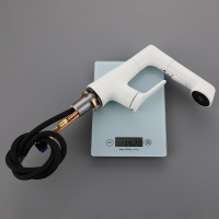 Rotary pull basin faucet