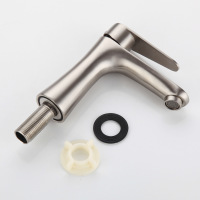 Single cold basin faucet