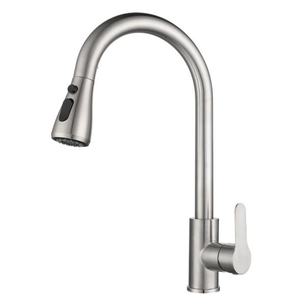 The kitchen sink retractable and swivel