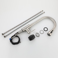 The kitchen sink retractable and swivel