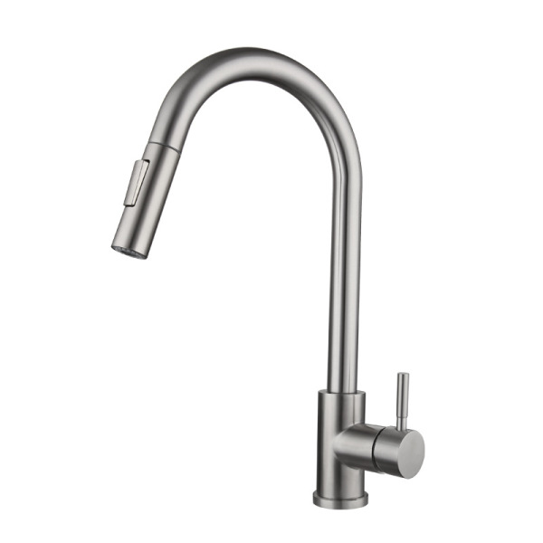 The kitchen taps are drawn to feel hot and cold