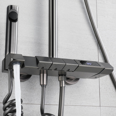 Thermostat shower gun grey piano keys