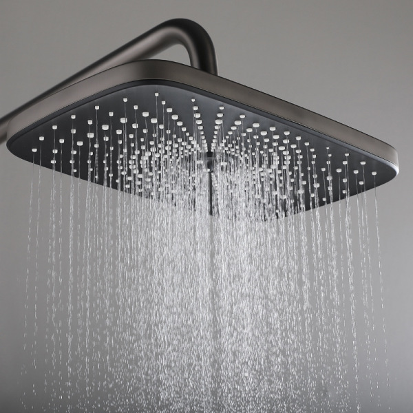 Thermostat shower gun grey piano keys