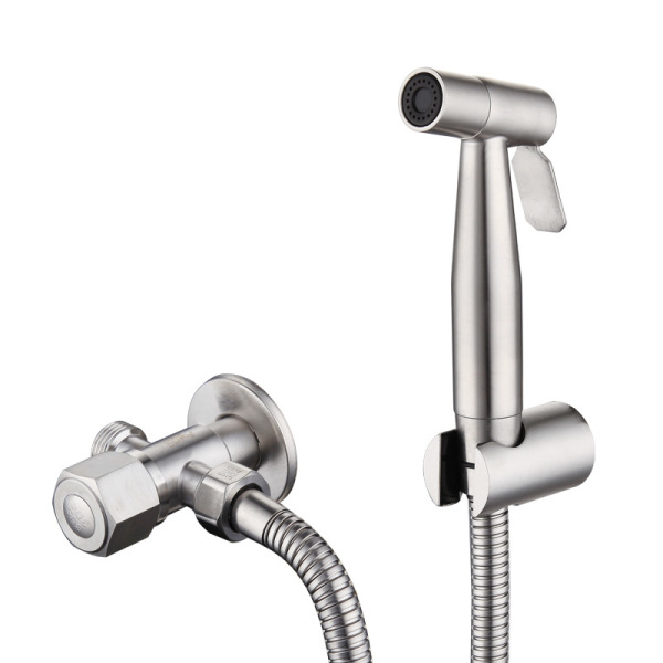 Toilet Biscuit Gun Booster Nozzle Bathroom Cleansing System