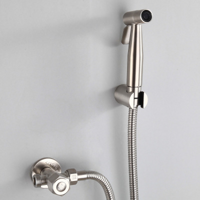 Toilet Biscuit Gun Booster Nozzle Bathroom Cleansing System