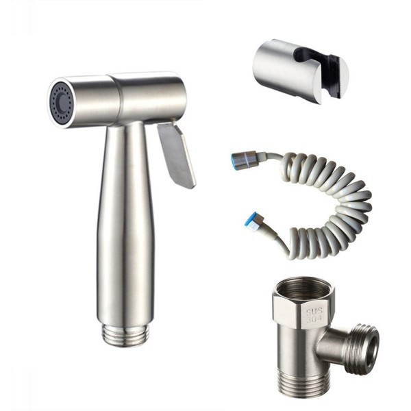 Toilet Biscuit Gun Booster Nozzle Bathroom Cleansing System