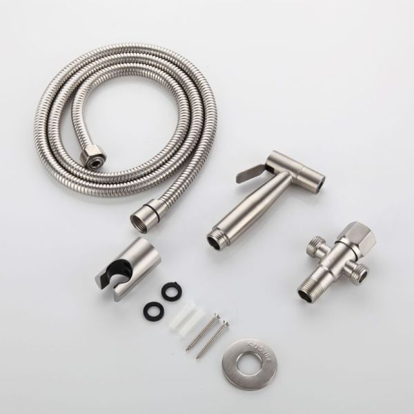 Toilet Biscuit Gun Booster Nozzle Bathroom Cleansing System