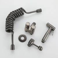 Toilet companion airbrush flusher has many functions