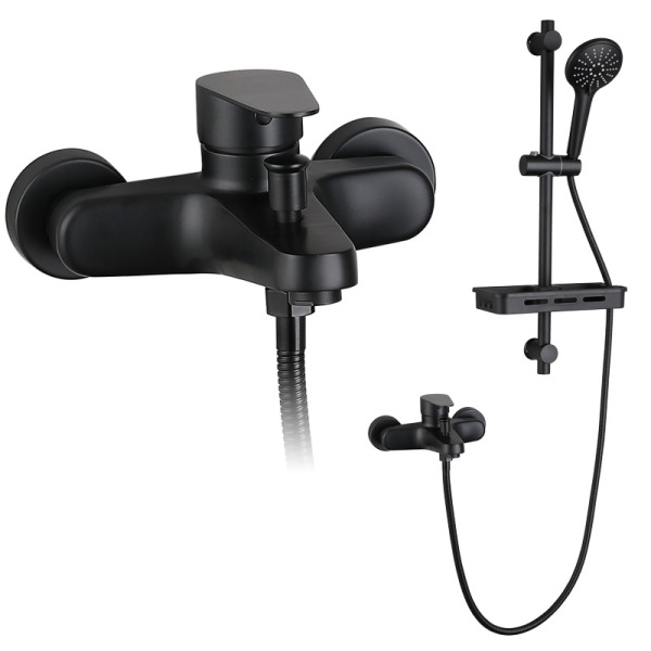 Triple bath simple shower set Hot and cold