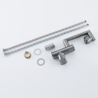 Under the basin mechanical arm universal faucet
