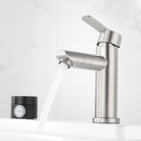 Wash basin faucet